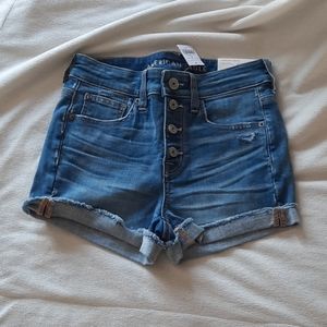 nwt High Rise Jean Shorts